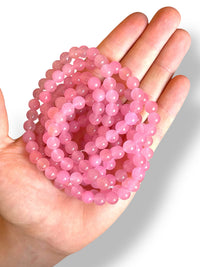 Rose Quartz Natural Stone 8mm