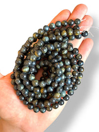 Piedra Natural Ojo de Tigre 8mm