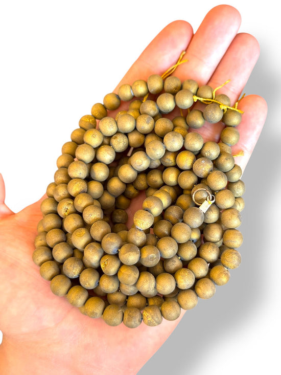 Pyrite Natural Stone 8mm