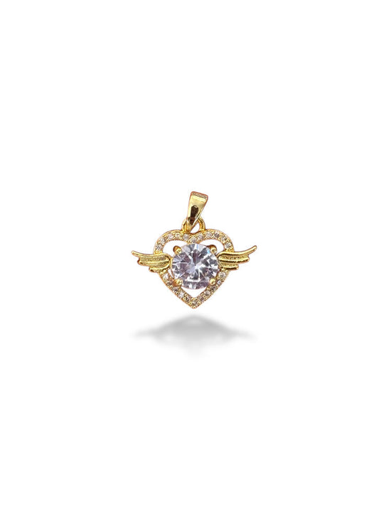 Heart Charm Gold Plated