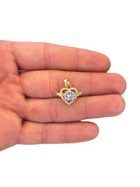 Heart Charm Gold Plated