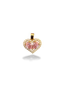 Heart Charm Gold Plated
