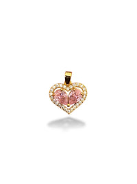 Heart Charm Gold Plated