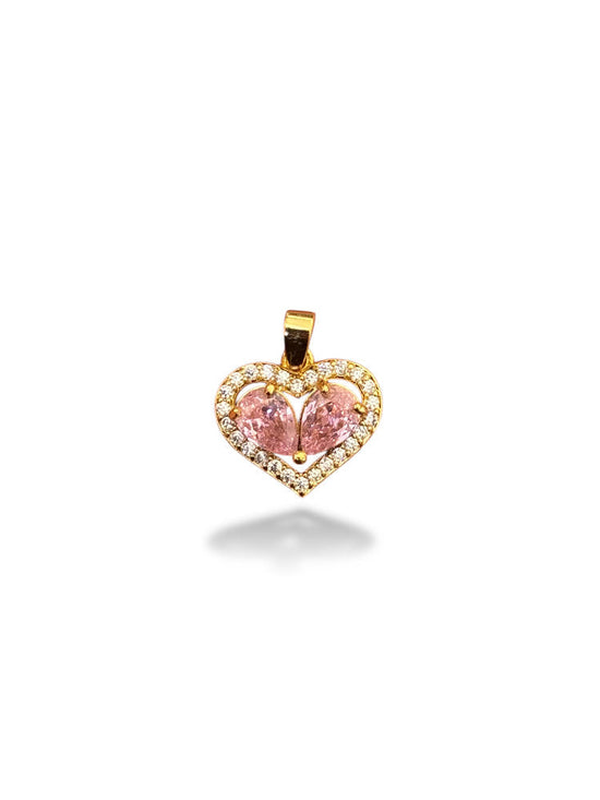 Heart Charm Gold Plated