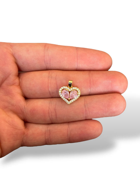 Heart Charm Gold Plated