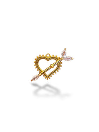 Heart Charm Gold Plated