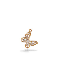Butterfly Charm Gold Plated