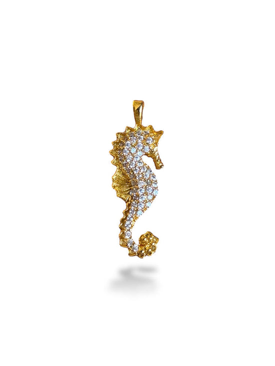 Seahorse Charm Gold Plated