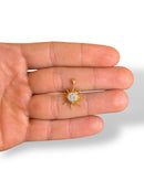 Sun Charm Gold Plated