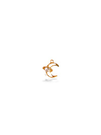 Moon Charm Gold Plated