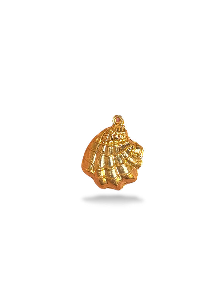 Seashell Charm Gold Plated