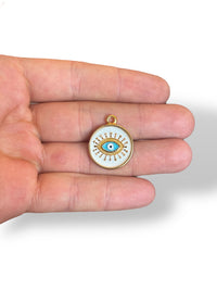 Eye Charm Gold Plated