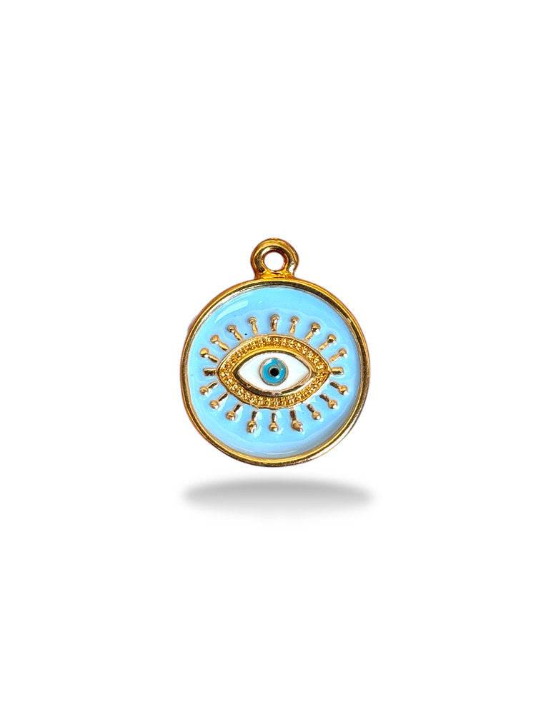 Eye Charm Gold Plated