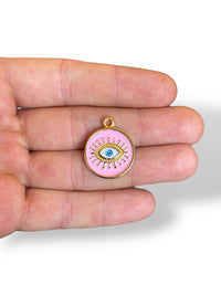 Eye Charm Gold Plated