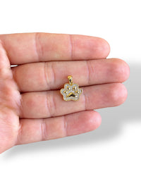 Paw Charm Gold Plated