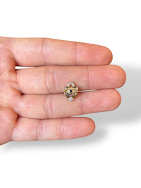 Eye Charm Gold Plated