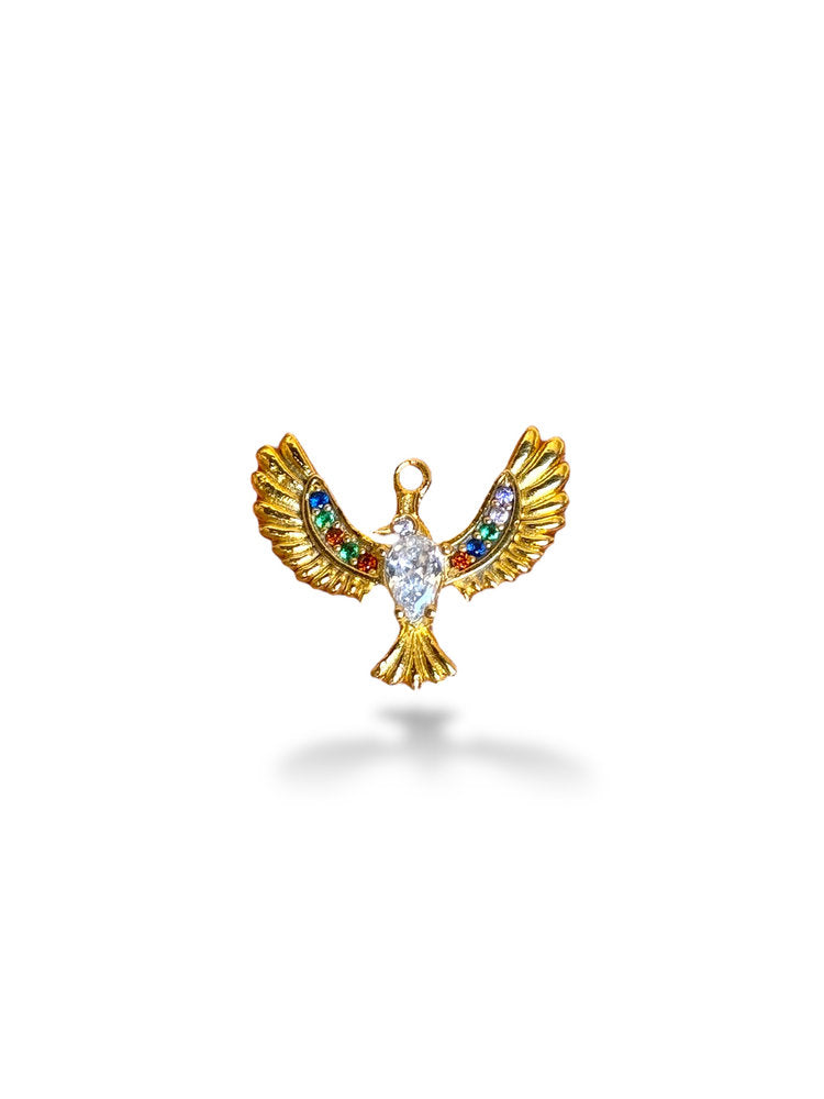Phoenix Charm Gold Plated