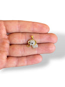 Elephant Charm Gold Plated