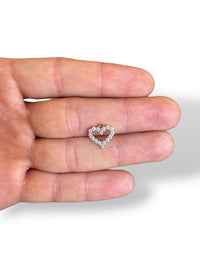 Heart Charm Gold Plated