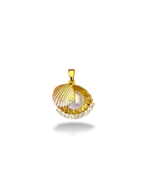 Mussel Charm Gold Plated