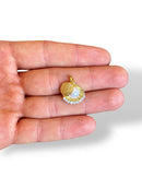 Mussel Charm Gold Plated