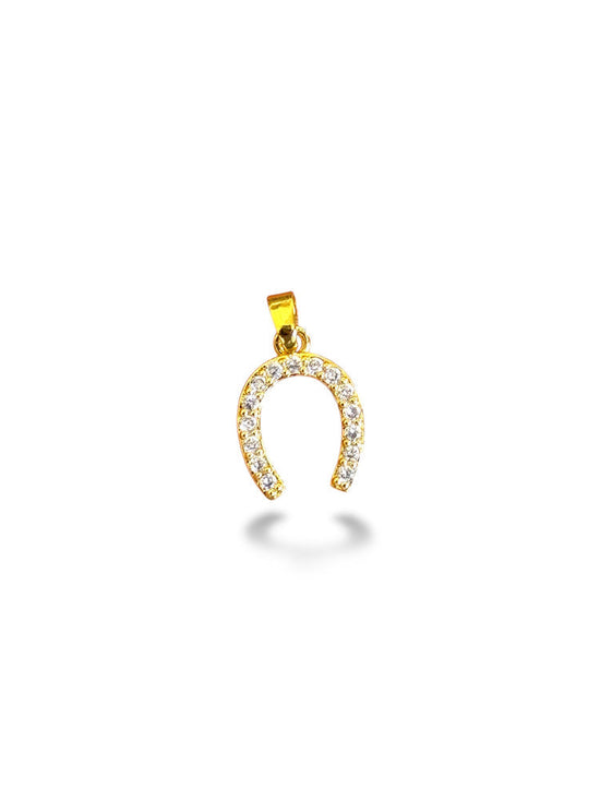 Horseshoe Charm Gold Plated