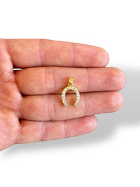 Horseshoe Charm Gold Plated