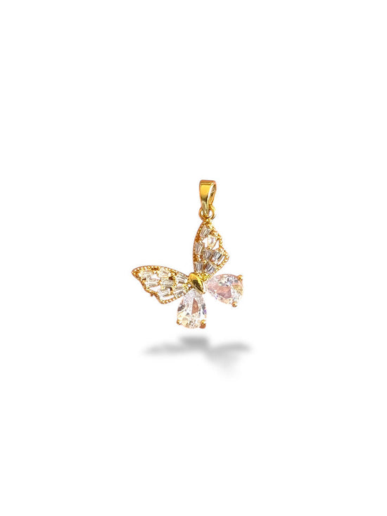 Butterfly Charm Gold Plated