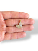 Heart Charm Gold Plated