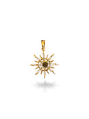 Sun Charm Gold Plated