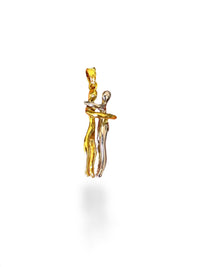 Hugging Charm Gold Plated