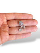 Charm Rhodium Plated