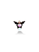 Enamel Glass Gold Plated Charm