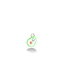 Enamel Glass Gold Plated Charm