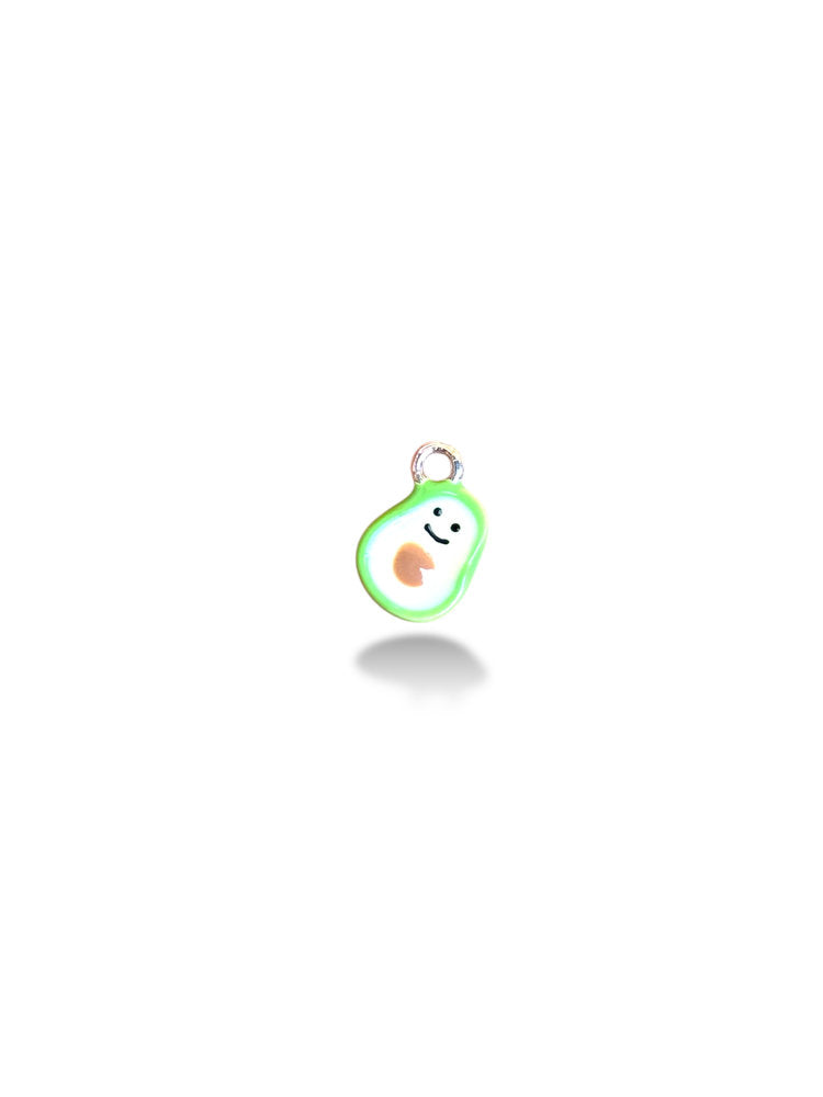 Enamel Glass Gold Plated Charm