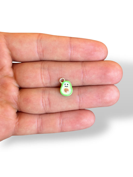 Enamel Glass Gold Plated Charm