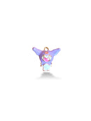 Enamel Glass Gold Plated Charm