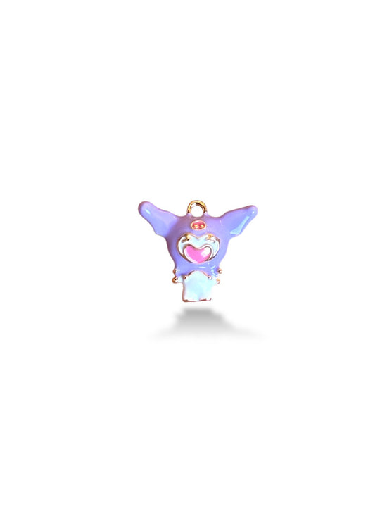 Enamel Glass Gold Plated Charm