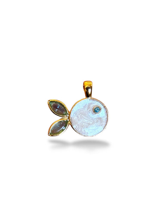 Fish Charm Gold Plated
