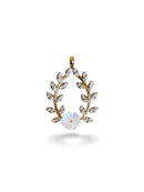 Flower Charm Gold Plated