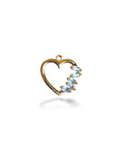 Heart Charm Gold Plated