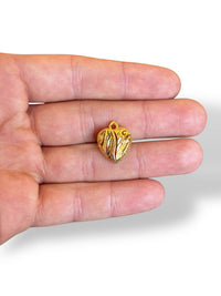 Heart Charm Gold Plated