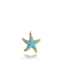 Starfish Charm Gold Plated