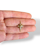 North Star Charm Gold Plated