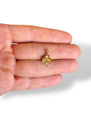 Rose Charm Gold Plated