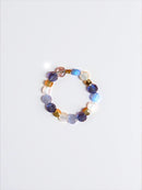 Crystal Beaded Ring Set (5-Piece)