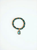 Crystal Beaded Ring Set (5-Piece)