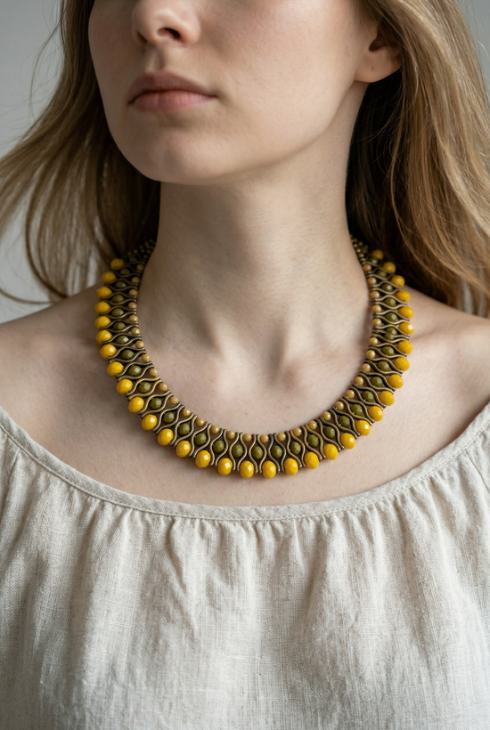 Geometric Necklace