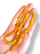 Faceted Agate Natural Stone 8mm