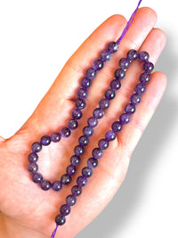 Amethyst Natural Stone 8mm